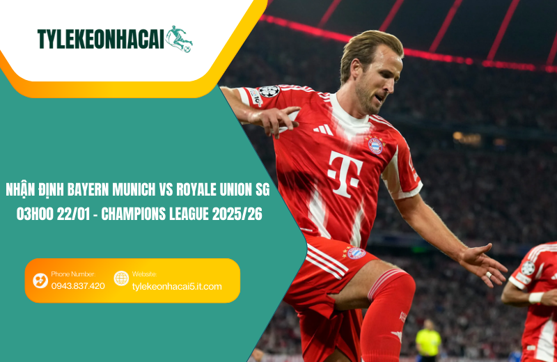 Đội hình dự kiến trước trận Bayern Munich vs Royale Union SG Đội hình dự kiến trước trận Bayern Munich vs Royale Union SG